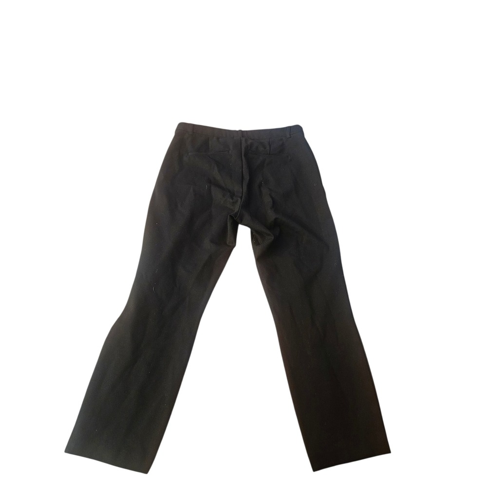 Gap Women Black‎ Straight Leg Dress Pants Petite Size 14P Professional Trousers